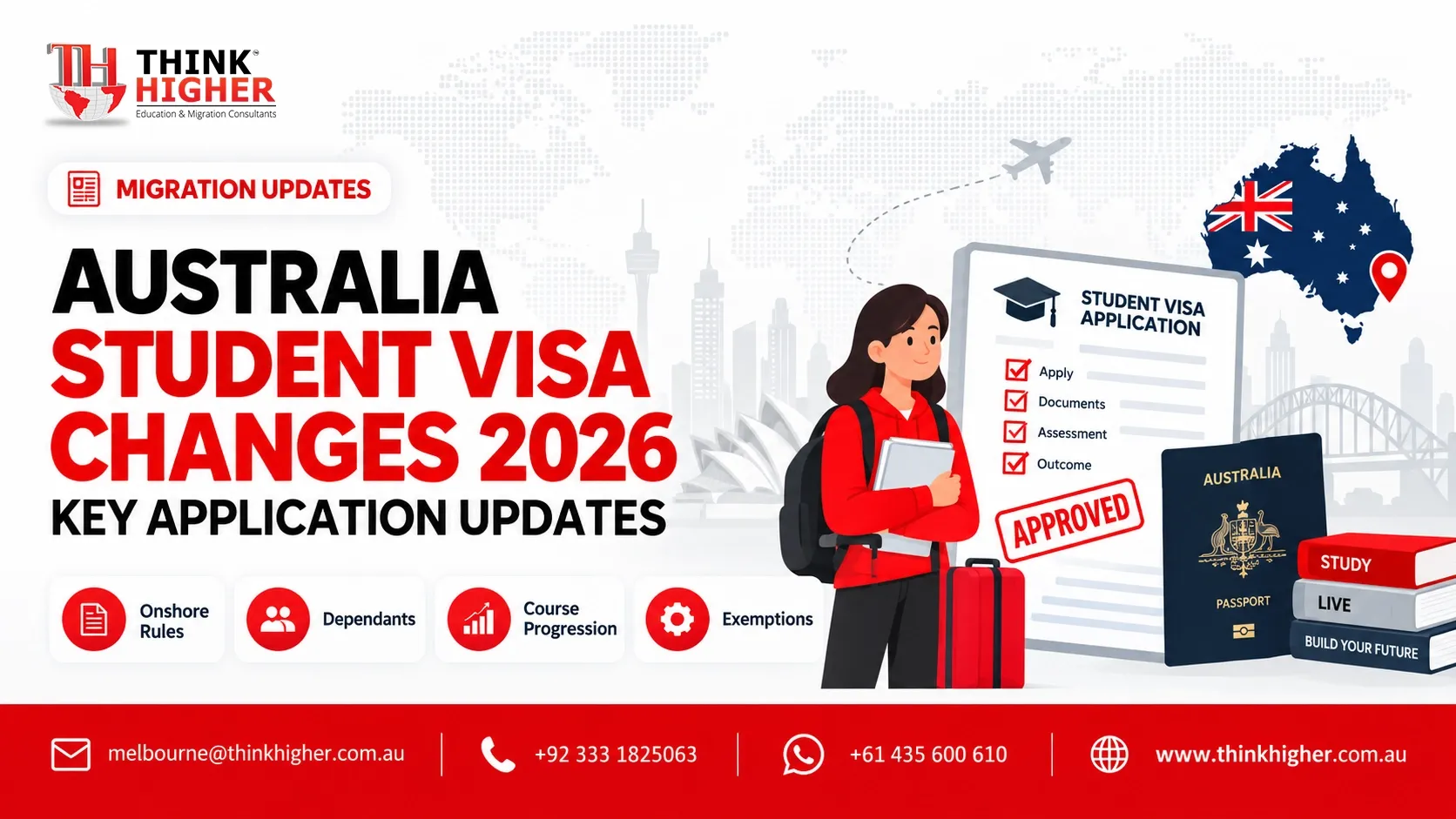 Australia Student Visa Changes 2026 key application updates