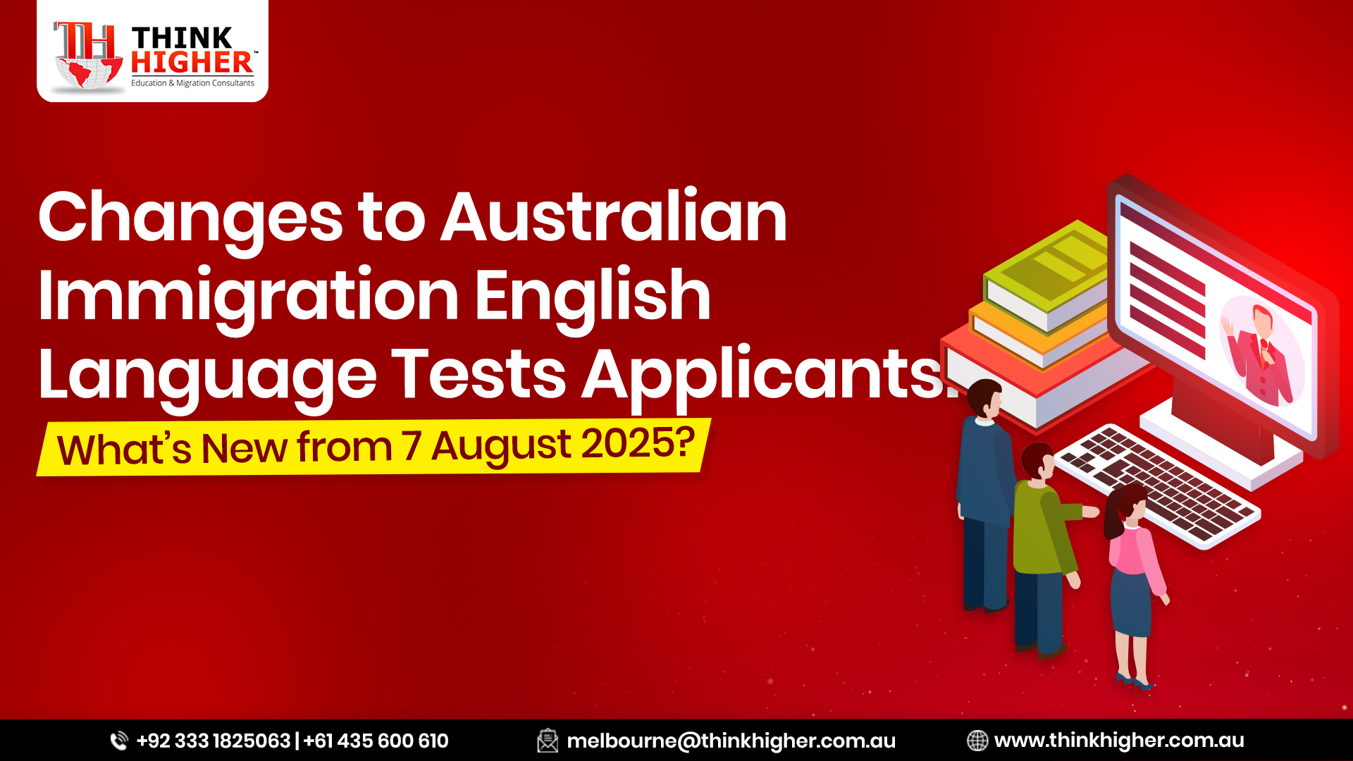 Changes to English language tests for visa applicants
