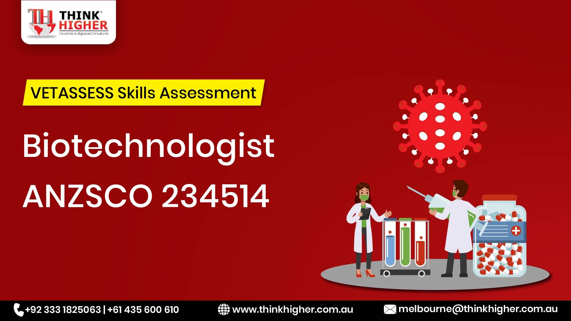 Biotechnologist (234514): VETASSESS Skills Assessment Guide 2025-26