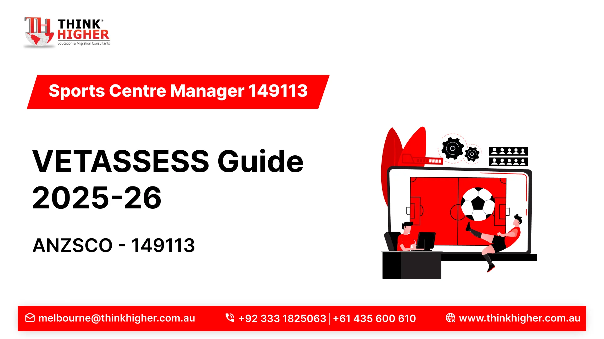 Sports Centre Manager 149113: VETASSESS Guide 2025-26