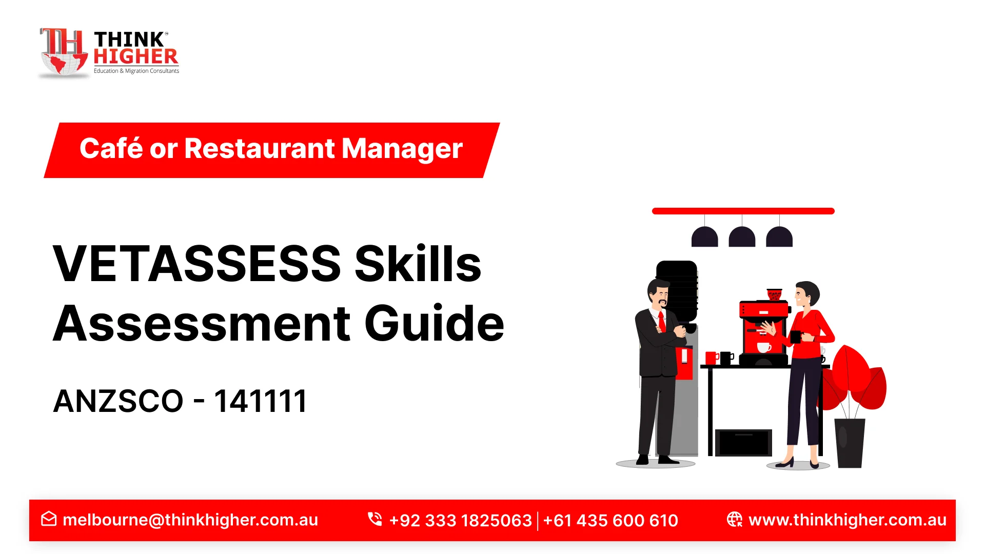 Cafe or Restaurant Manager (141111): Complete VETASSESS Skills Assessment Guide 2025-26
