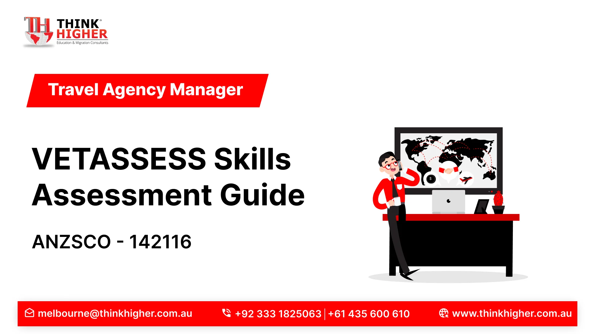 Travel Agency Manager (142116): VETASSESS Skills Assessment Guide 2025-26