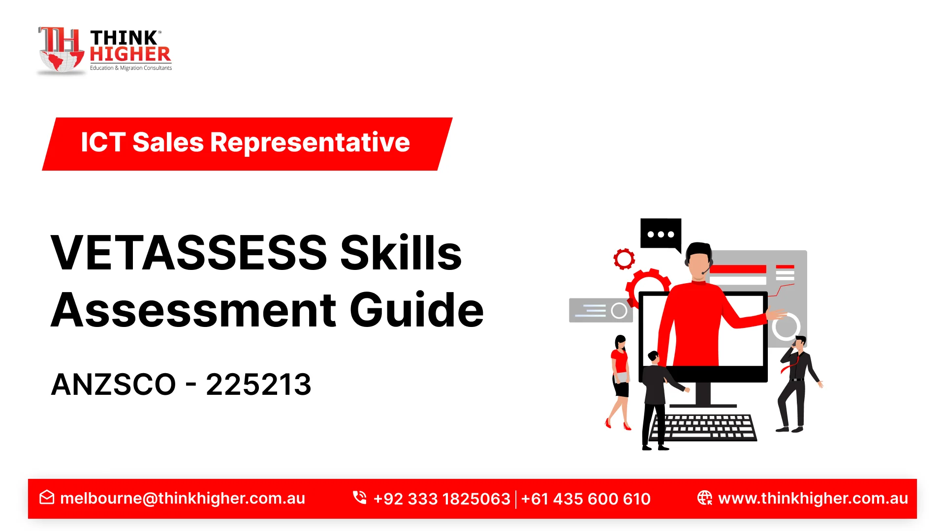 ICT Sales Representative ANZSCO 225213 Skills Assessment Guide: VETASSESS Australia