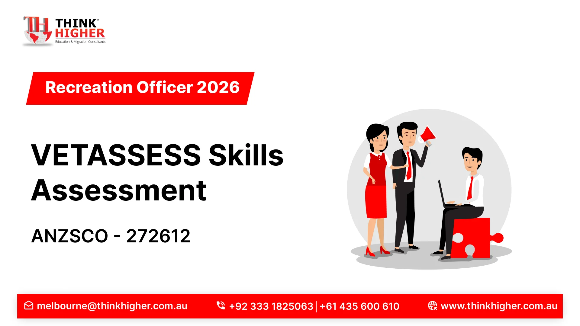 Recreation Officer 272612: VETASSESS Skills Assessment 2026