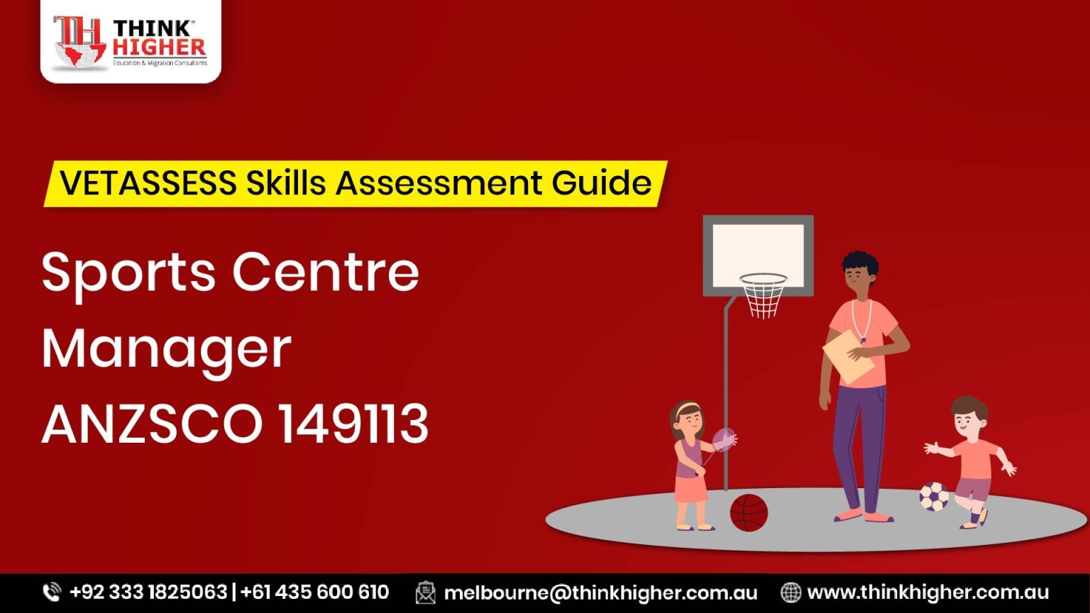 Sports Centre Manager 149113: VETASSESS Guide 2025-26