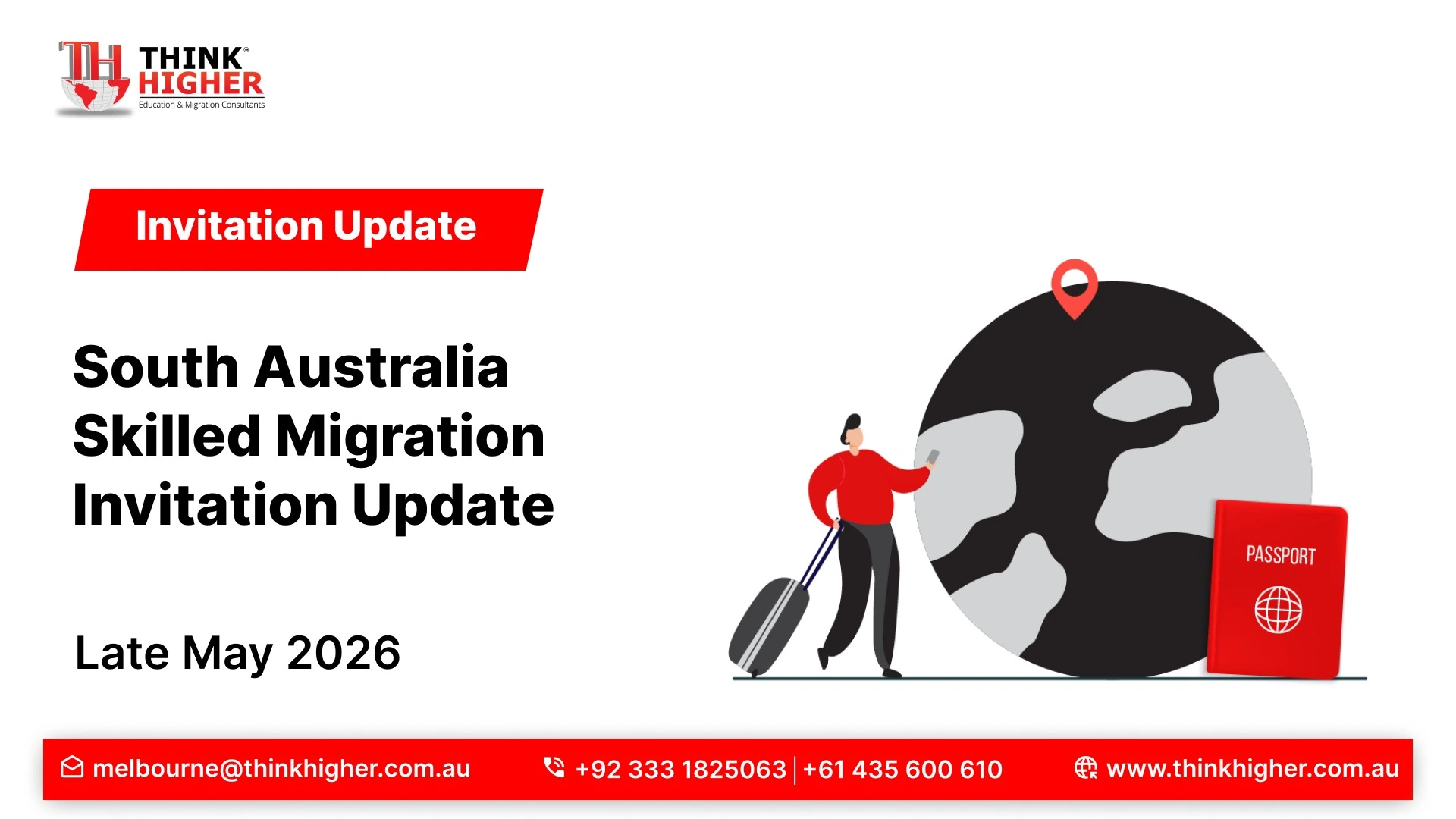 South Australia Skilled Migration Invitation Update – Late May 2026