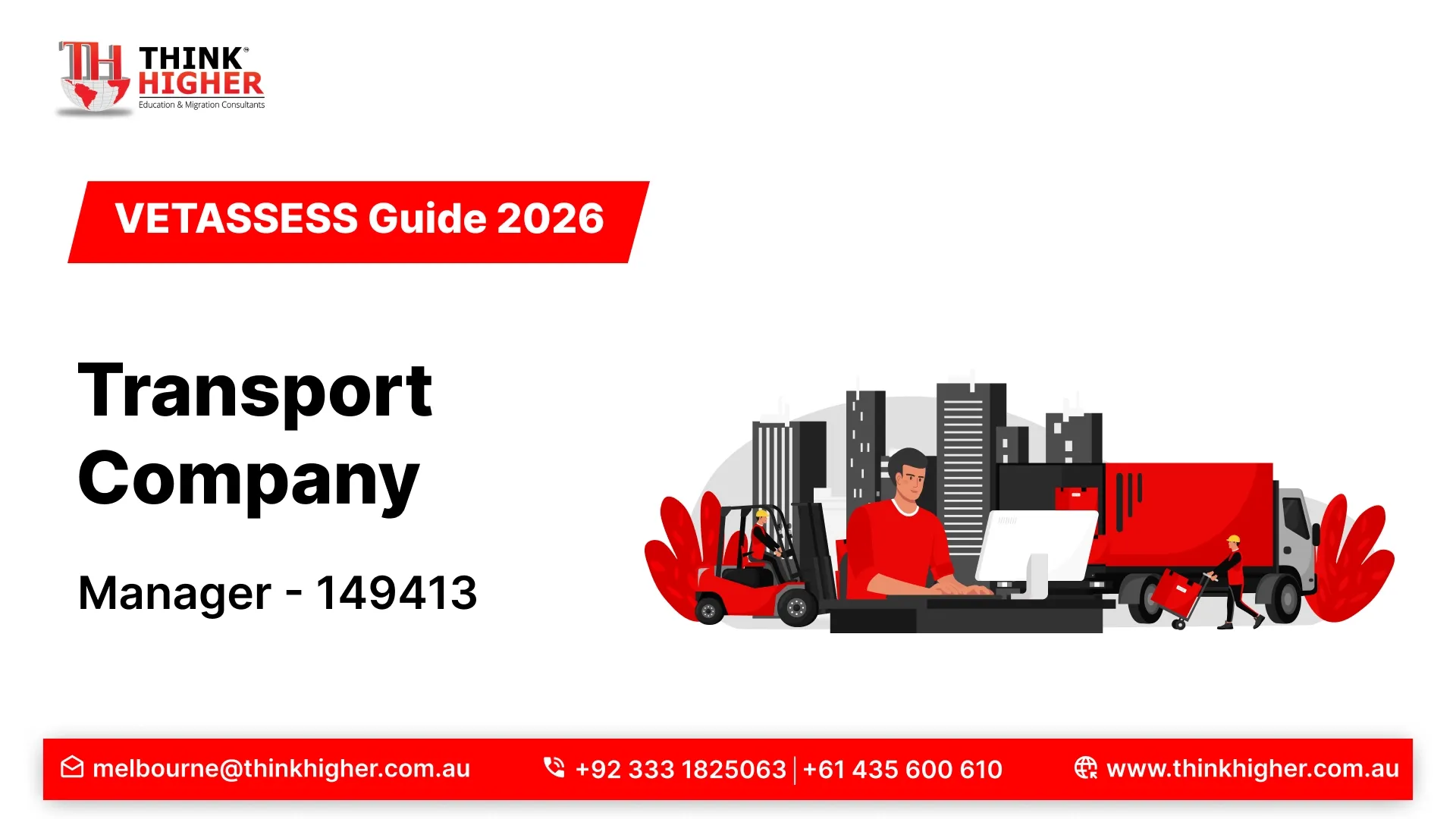 Transport Company Manager 149413: VETASSESS Guide 2026