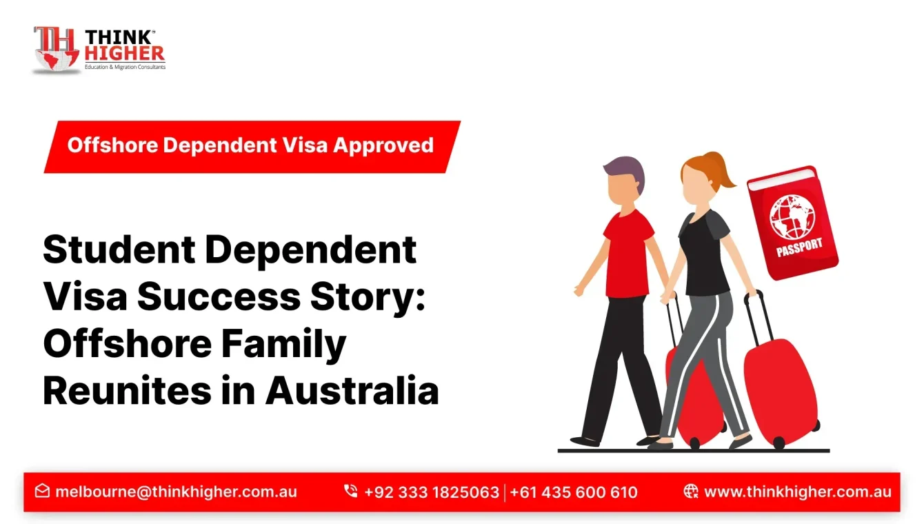 Student Dependent Visa Success Story Offshore Family Reunites in Australia